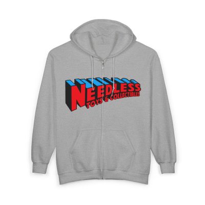 Super 2 Needless Toys Logo Zip Hoodie