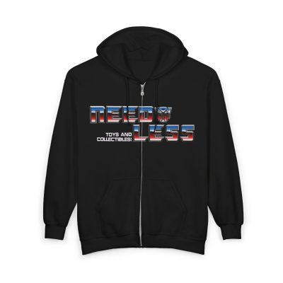 G1 Bots Needless Toys Logo Zip Hoodie